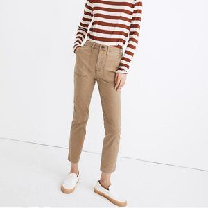 Madewell Stovepipe Fatigue Pants: TENCEL™ Lyocell Edition, Size 28 (NWT)